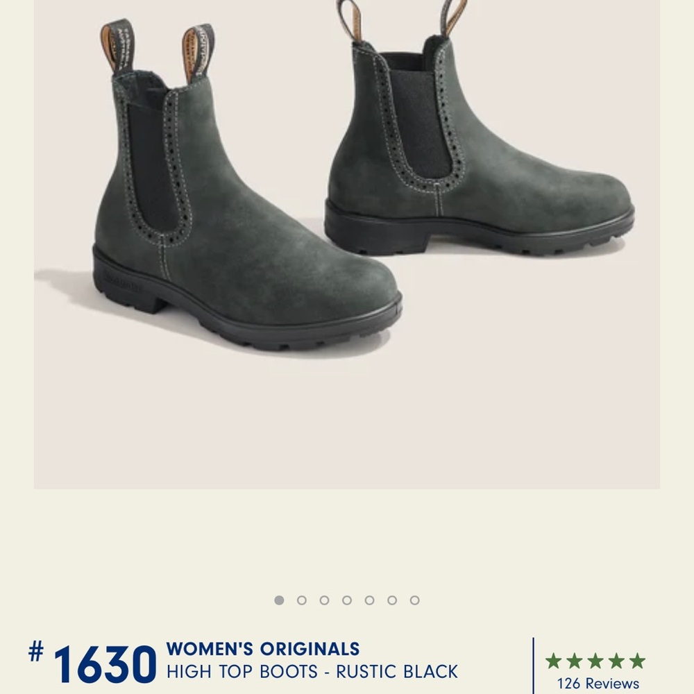 WOMEN'S ORIGINALS
HIGH TOP BOOTS - RUSTIC BLACK